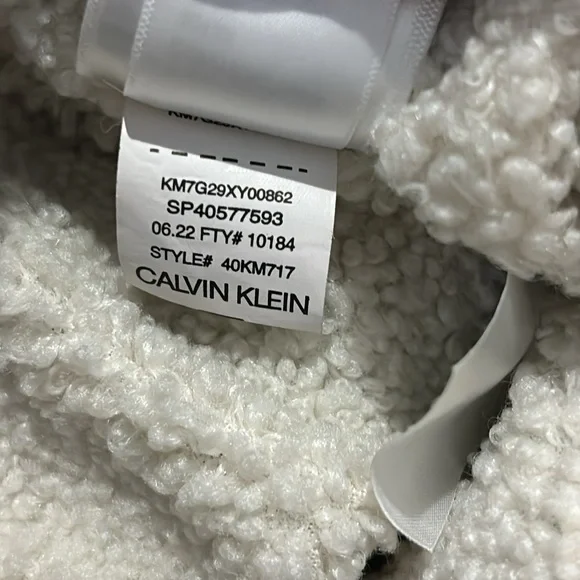 Calvin Klein Trucker Jacket in Casper Blue NWT - Picture 10 of 11